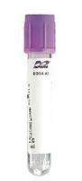Вакуумный контейнер с антикоагулянтом ЭДТА К2, 13х75мм, сиреневая крышка 4мл