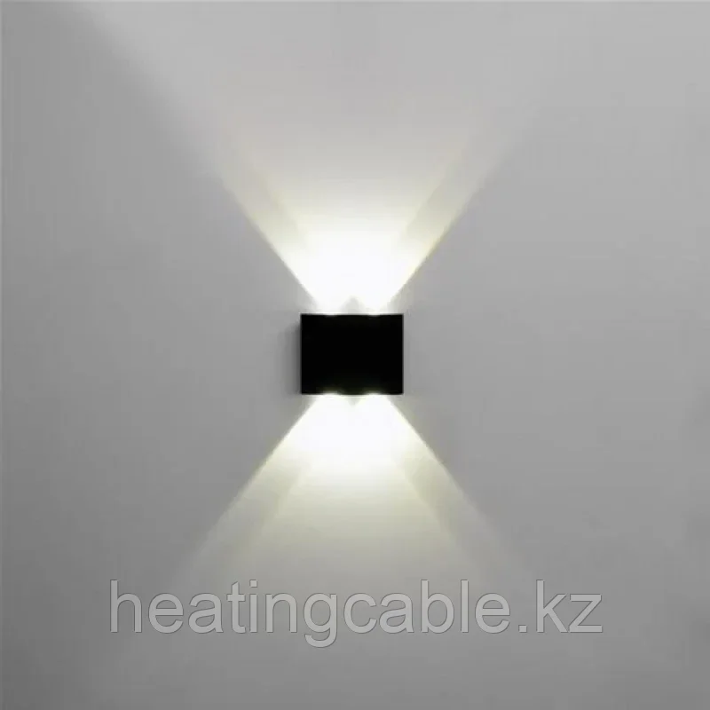Светильник накладной декоративный LED 2*2W= 4W черный 4000K - фото 7 - id-p102912842