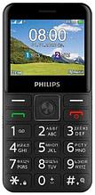 Мобильный телефон Philips E207 Xenium 32Mb черный моноблок 2Sim 2.31" 240x320 Nucleus 0.08Mpix GPS GSM900/1800