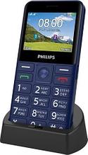Мобильный телефон Philips E207 Xenium 32Mb синий моноблок 2Sim 2.31" 240x320 Nucleus 0.08Mpix GSM900/1800 FM