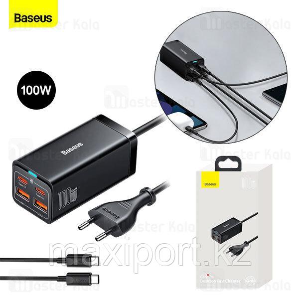 Зарядное устройство Baseus GaN3Pro 100W кабель type-C в комплекте!! - фото 4 - id-p102924323