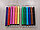 Набор фломастеров смываемые с прочным чемоданчиком Longdi 12 цвета TD2688-12, фото 4