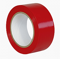 Лента разметочная 130мкр*48мм*33м (Красная)