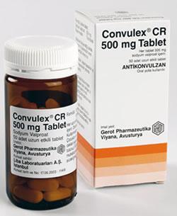 Конвулекс (Вальпроевая кислота) | Convulex CR (Valproic acid) 300 мг, 500 мг - фото 1 - id-p102925069