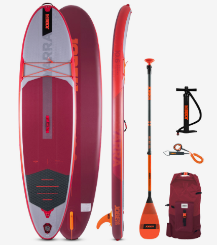 Надувной SUP JOBE AERO YARRA 10.6 PACKAGE RED - фото 1 - id-p102926376