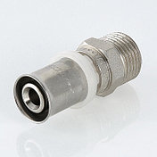 Соединитель пресс с наружной резьбой 26 х 3/4" (U) VVM, фото 4