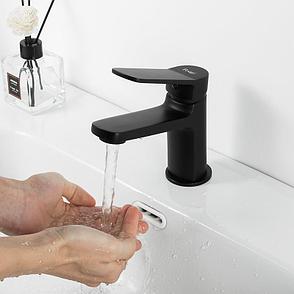 FRAP F1062 Смеситель д/раковины черный, фото 2