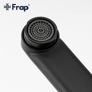 FRAP F2262 Смеситель для ванны дл. излив черный 35 мм, фото 2