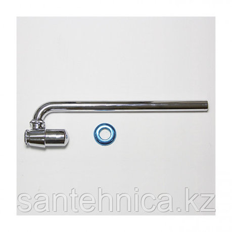 FRAP F81 Сифон для раковины стакан выход в пол хром, фото 1