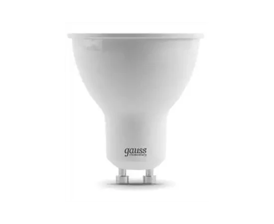 Лампа Gauss Elementary MR16 5.5W 450lm 4100K GU10 LED 1/10/100 - фото 1 - id-p102928808