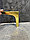 Ножка стальная, для диванов и кресел, золото 15 см, фото 3