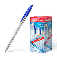 Ручка шариковая ErichKrause® R-301 Classic Stick 1.0, цвет чернил синий