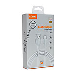 Интерфейсный кабель LDNIO Lightning LS543 3м 2,1A Белый, фото 3