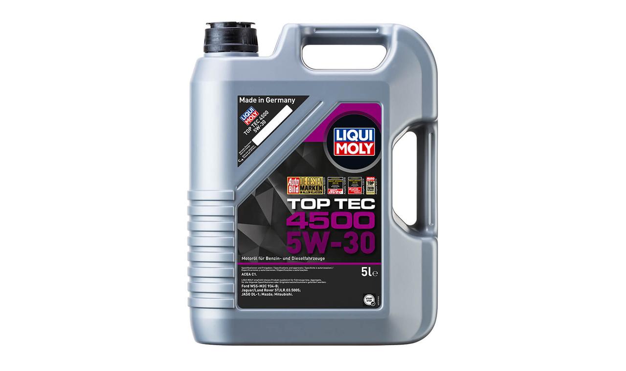 Масло моторное LIQUI MOLY Top Tec 4500 5w30 5л. (2318)