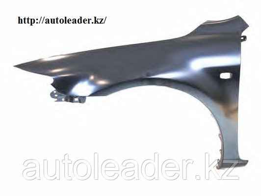 КРЫЛО ЛЕВОЕ С ОТВ. ПОД ПОВТОРИТЕЛЬ, БЕЗ ОТВ. ПОД МОЛДИНГ MAZDA 6 2003-2005