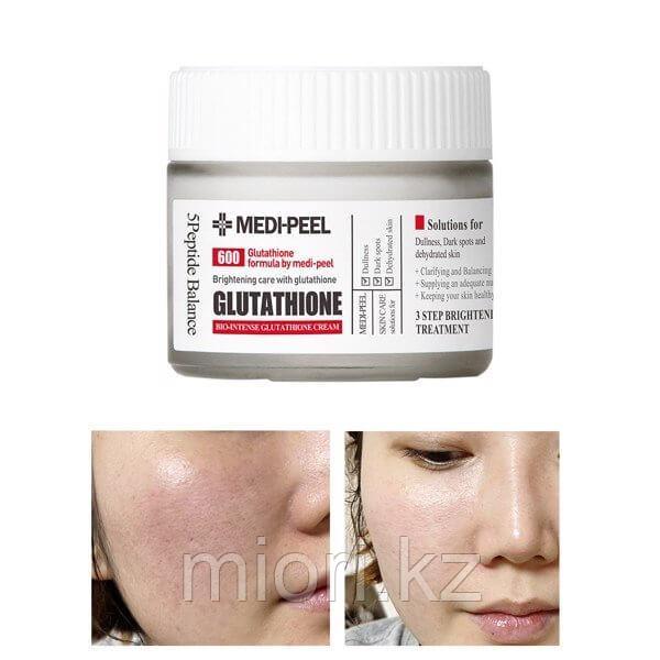 Осветляющий крем против пигмнтации с глутатионом Medi-Peel Bio Intense Glutathione White Cream - фото 3 - id-p102949252