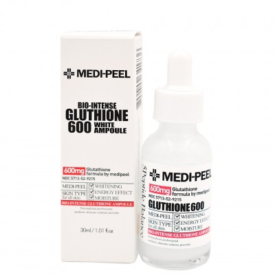 Осветляющая ампульная сыворотка с глутатионом Medi-Peel Bio-Intense Glutathione White Ampoule - фото 3 - id-p102949310