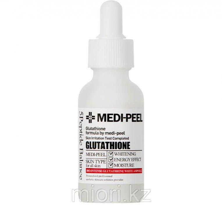 Осветляющая ампульная сыворотка с глутатионом Medi-Peel Bio-Intense Glutathione White Ampoule - фото 6 - id-p102949310
