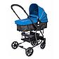 Коляска трансформер SANDY Blue Tomix, фото 2