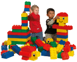 Набор мягких кубиков. LEGO SOFT