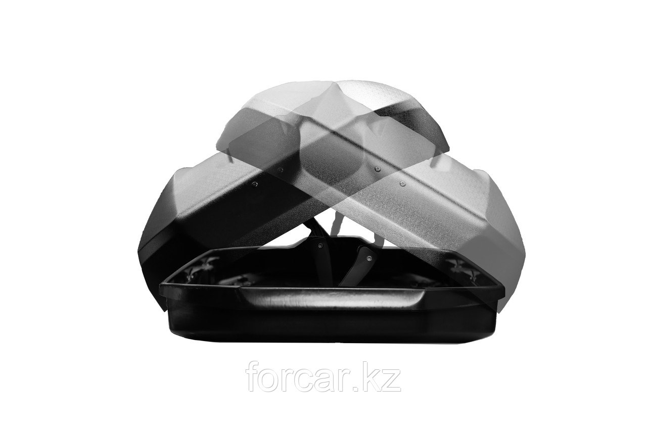 Бокс LUX TAVR 175 черный матовый 450L (175х85х40 см) с двусторонним открыванием - фото 5 - id-p102967197