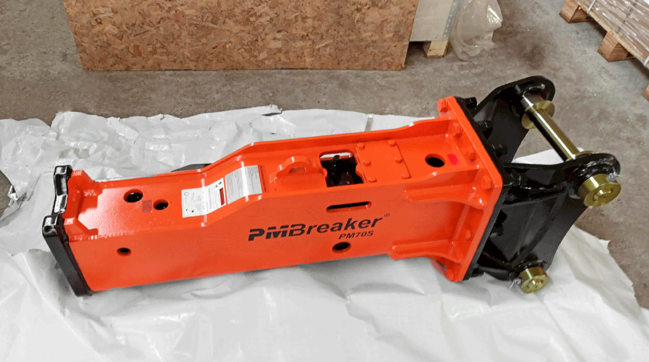 Гидромолот для CAT 428E/D закрытого типа в сборе PMBreaker PM70S - фото 1 - id-p102967231