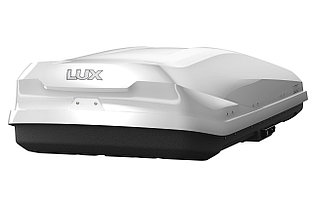 Бокс LUX IRBIS 206 белый глянцевый 470 л (206х75х36 см.) с двусторонним открыванием, фото 3