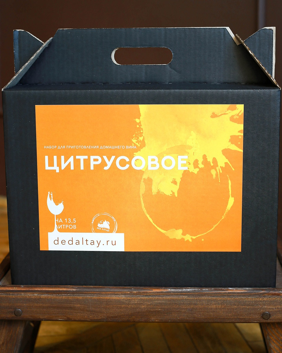 Набор для приготовления вина "ЦИТРУСОВОЕ" (Дед Алтай), фото 1