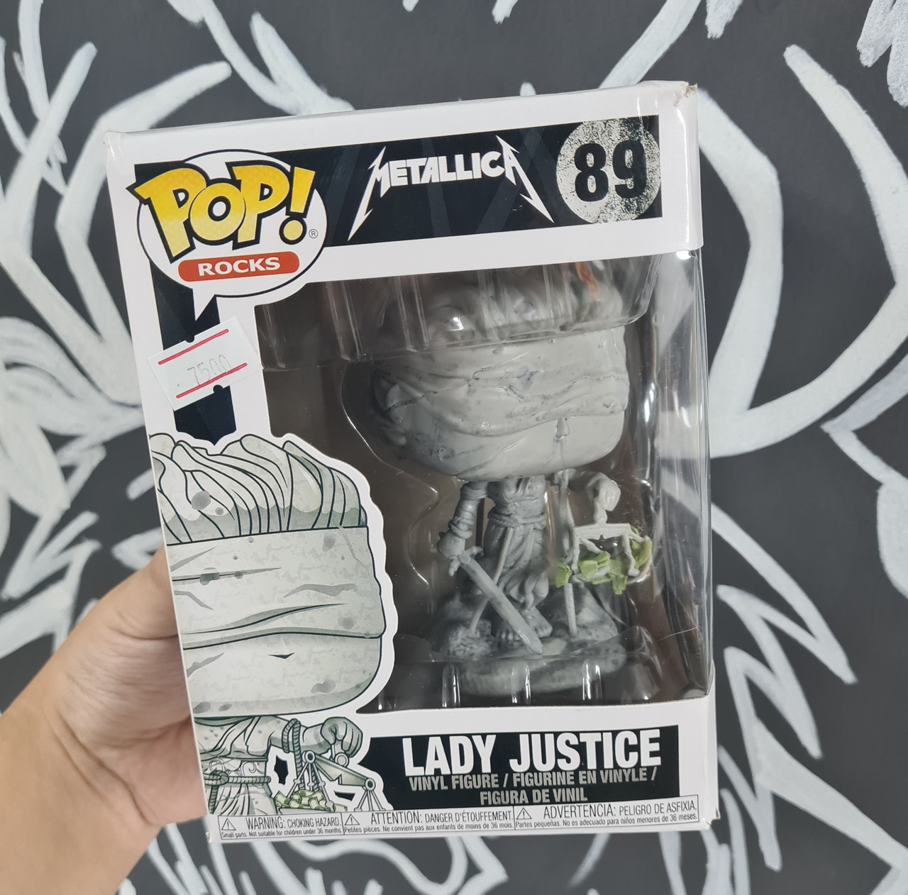 Funko Pop Lady Justice - Metallica - 89 (Реплика)