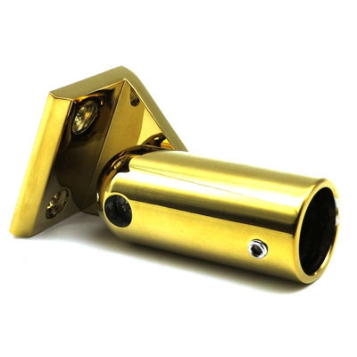 Соединитель труба-стена, регулируемый угол D=19| FGD-225 SUS304/TP | Золотой