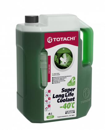 Антифриз Totachi super long life Green (Зеленый -40) 4Л - фото 1 - id-p102970028