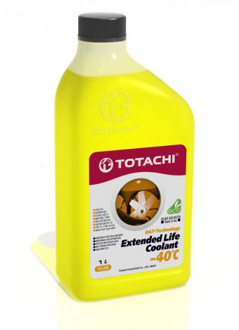 Антифриз Totachi super long life Yellow (Желтый -40) 1Л - фото 1 - id-p102970034