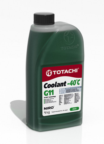 Охлаждающая жидкость NIRO COOLANT Green G11 -40°C (Зеленый) 1кг - фото 1 - id-p102970428