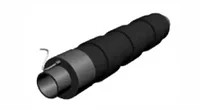 Трубы ППУ усиленные бандажами от 38 до 1200 мм