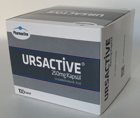 Урсосан Ursactive Pharmactive 250мг/1 капсула (100 капсул)