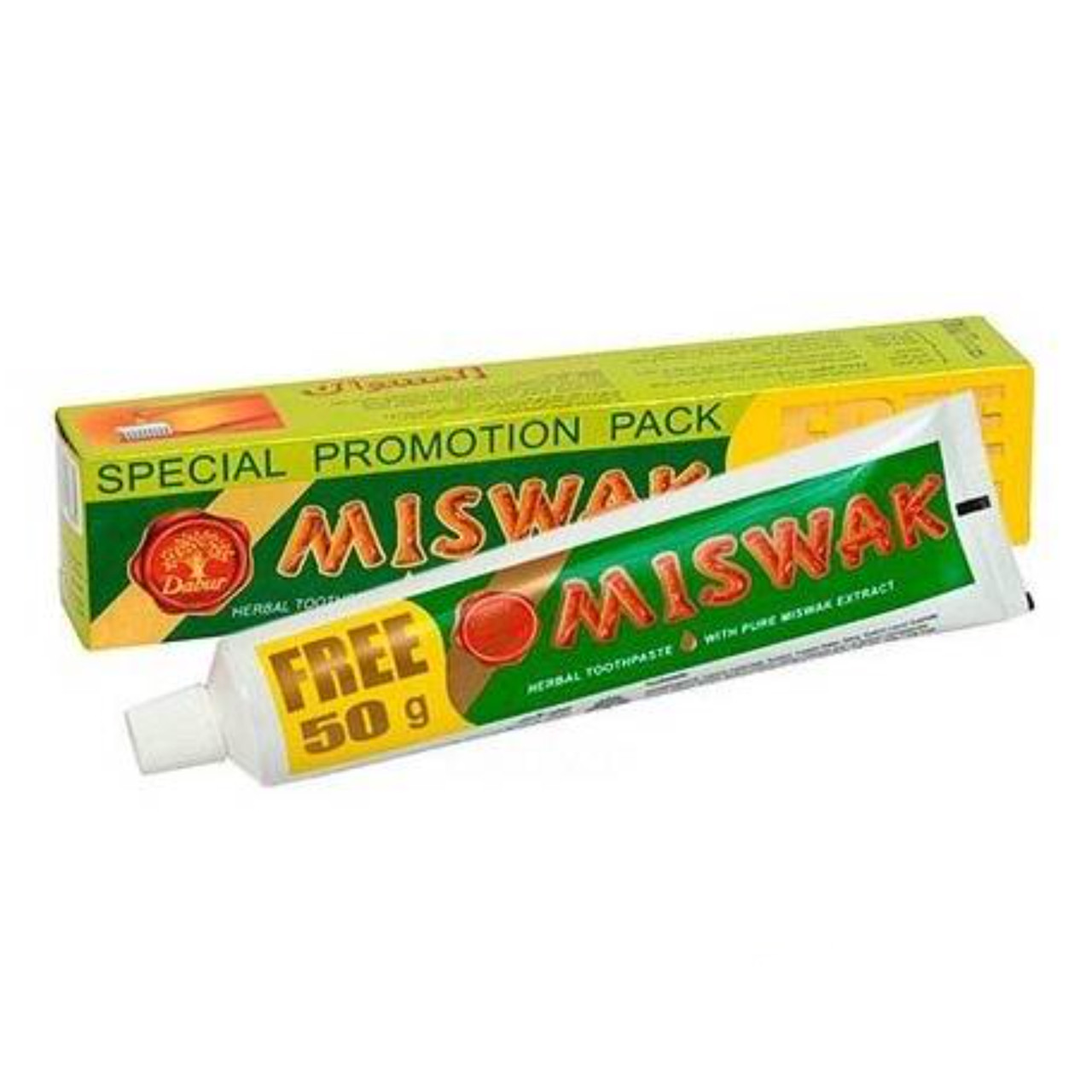 Зубная паста с мисваком Dabur Miswak, 190 г - фото 1 - id-p102972844