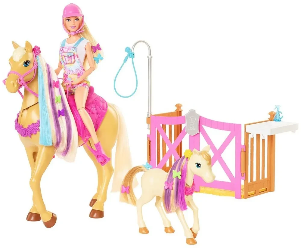 Barbie Игровой набор Забота и уход за лошадками Барби - фото 2 - id-p102972668