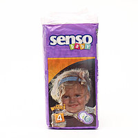 Подгузники «Senso baby» Maxi (7-18 кг), 40 шт (комплект из 10 шт.)