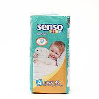 Подгузники «Senso baby» Ecoline Maxi (7-18 кг), 40 шт (комплект из 5 шт.)