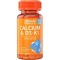 Urban Formula/ Витамины кальций Д3 с К1 Calcium & D3-K1
