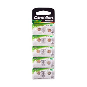 Батарейка LR41 Camelion Lithium Battery, AG3-BP10, 1.5V, 10 шт. в блистере.