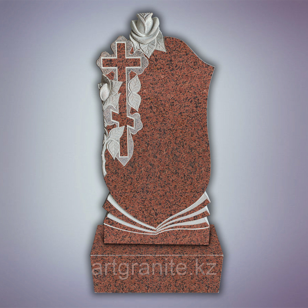 Памятник из Кордайского гранита - фото 1 - id-p102995023