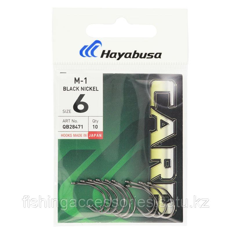 Крючки HAYABUSA CARP M-1 BN №6 в пакете 10шт (EB28471) 97494 Япония - фото 1 - id-p102633941