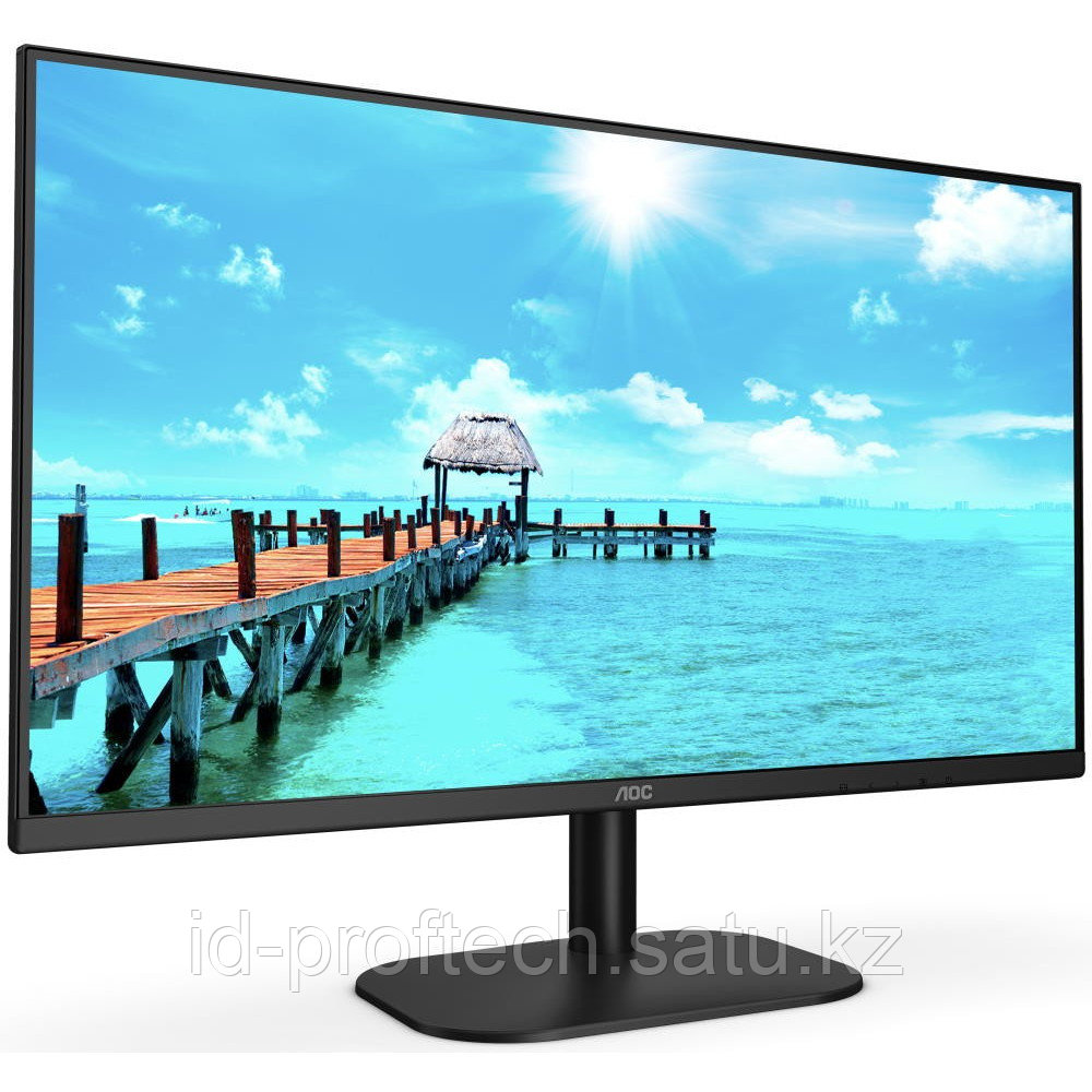 Монитор AOC 27B2H IPS,27*,16:9 FHD (1920x1080 при 75 Hz),250cd-m2,1000:1,20M:1,178-178,4ms,VGA,HDMI,Black - фото 1 - id-p103000394