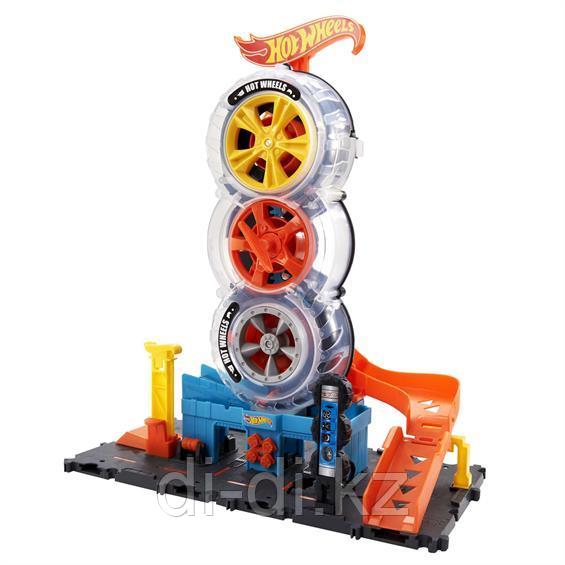Mattel HW Трек " Супер шиномонтажная мастерская", HDP02