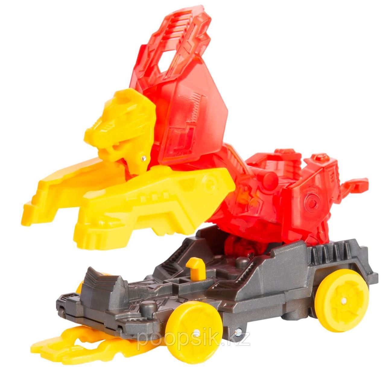 Вайлдфаер Лайн 720 Дикие Скричеры Саблезубый Лев машинка трансформер 39856