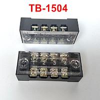 Колодка клеммная карболитовая TB - 1504 (15A 4P)