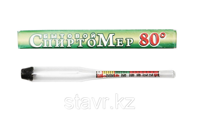Спиртомер бытовой 0-80 - фото 1 - id-p103004114