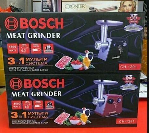 Мясорубка-мультисистема 3-в-1 BOSCH CH-1291 3500W с насадками для кеббе и колбас (Красный) - фото 4 - id-p103004383