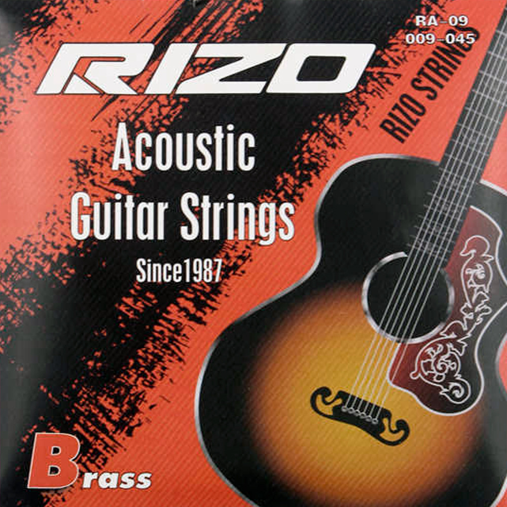 Струны для акустической гитары, 09-45, Rizo RA-09
